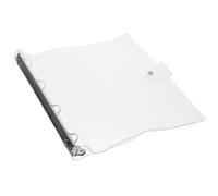 FOMIYES Classeur de Scrapbooking Transparent en Plastique, Coque Rigide pour Notebook et Hand Books, Résistant la Déformation, pour Bureau ou Présent