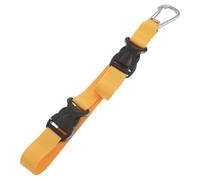 FOMIYES Clip de Plongée à Dégagement Rapide Jaune, Sangle Porte-Palmes en Laiton, Accessoire de Plongée sous-Marine pour Fixation Stable de Palmes et Masques Lors de Sorties de Snorkeling