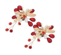 FOMIYES Clips de Chaussures Mariage avec et Perles Décorations Amovibles Dragonfly pour Talons Accessoires Élégants pour Mariée et Demoiselles