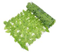 FOMIYES Clôture Artificielle en Plantes Vertes 1 Panneau 0,5X1M Écran Anti-Vent Décor Balcon Extérieur Jardin Feuillage Naturel