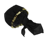 FOMIYES Coiffe De Danseuse Avec Pièces De Monnaie Foulard Tribal Avec Pièces Pendantes - Ornement De Bandeau Rétro Pour Danse Et Spectacles Culturels
