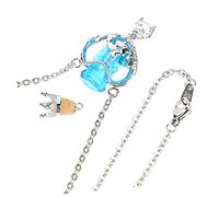 FOMIYES Collier Bouteille Avec Chaîne Collier Pendentif Bouteille De Potion Pour Femme Aromathérapie Minimaliste