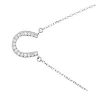 FOMIYES Collier Chaîne Clavicule Fer À Cheval Bijoux Mignons Bijoux Breloque Fer À Cheval Pour Femmes Fantaisie Pour Femmes Pendentif À Colliers À