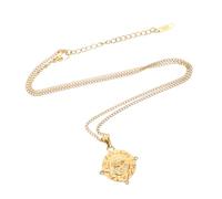 FOMIYES Collier Choker pour Filles Acier Inoxydable avec Pendentif Soleil et Œil Maléfique Bijoux Rétro avec Zircon Chanceux Légère et Confortable pour Usage Quotidien et Événements