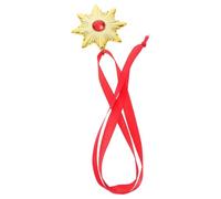 FOMIYES Collier Halloween en Plastique Rouge Badge Vampire, Accessoire Polyvalent et Confortable pour Costumes et Photos Quotidiennes