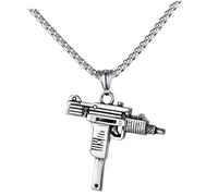 FOMIYES Collier Pendentif Pour Homme Style Hip-hop Chaîne De Cou Unique Fêtes Bars Soirées Karaokés Fête Des Pères Saint-valentin Finition