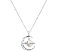 FOMIYES Collier Planète Lune Pour Femme Avec Pendentif Collier Statement Et Élégant Pour Ma Fille Ou Femme