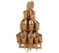FOMIYES Cônes en Papier pour Confettis Mariage Support en Corde de Coton, Décoration DIY pour Fête, Tenue de Mini Bouquets et Pétales, Accessoire Élégant pour Présents Invités