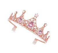 FOMIYES Couronne De Mariage Élégante Pour Mariée Couvre-chef À La Mode Strass Pour Fête De Mariage Coiffure De Fête