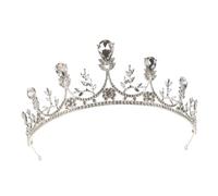 FOMIYES Couronnes De Cristal Pour Mariée -tête De Mariée Coiffe De Princesse Bijoux De Mariée En Cristal