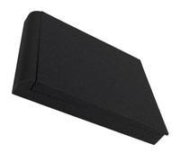 FOMIYES Coussin Isolant en Mousse pour Haut-parleur, Absorption Vibrations | Mousse Haute Densité, Stabilité Antidérapante, Affichage Multi-angle, Noir, Usage Studio et Support Audio