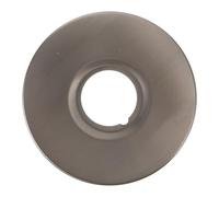 FOMIYES Couvercle de Bride Fendue Mural Gris Foncé 6 Points 1,8 Cm, Couverture Décorative Agrandie pour Tuyauterie de Robinet, Accessoire Plomberie Salle de Bain, Remplacement Pratique