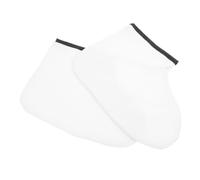 FOMIYES Couvre-pieds Paraffine Spa Hydratant Taille Fine Beige Bord Noir Soins Pieds Pédicure Salon à Domicile