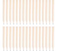 FOMIYES Crayons Courts en Bois Hb 35 Pouces Lot de 50 Mini-Crayons Ronds Épais pour Écriture et Dessin pour Garçon et Filles Artistes et Activités Créatives Scolaires