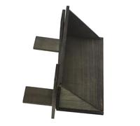 FOMIYES Crèche en Bois Petite Mangeoire pour Bébé Jésus, Ornement Traditionnel Nativité Église, Décoration Scène de Pâques et Accessoires Noël, Décor Photomaton Noël 1 Pièce