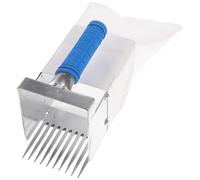 FOMIYES Cueilleur de Myrtilles Petit Modèle 4,5 Mm avec Poignée Ergonomique, Outil de Jardin Léger et Portable pour Récolte Facile des Baies, Râteau Cueille-Fruits Couleur Aléatoire