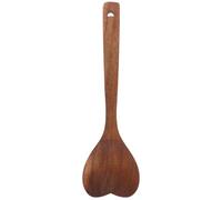 FOMIYES Cuillère à Salade en Bois D'acacia 30x9 Cm, Cuillère à Mélanger Réutilisable avec Long Manche, Ustensile Cuisine Naturel pour Service et Préparation Maison Cuisine