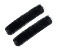 FOMIYES Décor Amovible Peluche pour Sandales et Pantoufles Accessoires Chauds et Confortables pour Hiver Couvre Lacets et Ajustables Charme Cocooning pour Chaussures