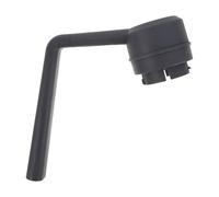 FOMIYES Déflecteur de Vapeur pour Autocuiseur Électrique, Tube D'évacuation de Pression en Plastique Résistant la Chaleur, Couleur Gris Foncé, Accessoire de Dérivation de Vapeur