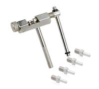 FOMIYES Dérive-Chaîne de Vélo en Acier pour Vélo de Route et VTT Outil Démontage 4 Aiguilles de Rechange Disjoncteur de Chaîne Compact et Pratique Accessoire Atelier Cyclisme