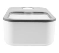 FOMIYES Détergent Coulissant Lessive à en Plastique Conteneur de avec Pratique Couvercle Organisation Lessive, Design Simple et Accès pour Buanderie