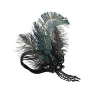 FOMIYES Diadème Plumes pour Fête Accessoire de Coiffure Élégant pour Événements Banquets