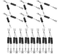FOMIYES Diodes de Remplacement Haute Tension pour Four Micro-Ondes 10 Pièces Double Diode pour Usage Domestique, Garantissant un Fonctionnement Silencieux Cuisine