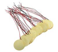 FOMIYES Disques Piézoélectriques 27 Mm 20 Pièces, Capteurs Sonores Piézo pour Guitare Acoustique, Éléments Piézo Électromécaniques Cuivre, Accessoires Déclenchement Musical