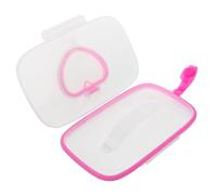 FOMIYES Distributeur de Lingettes Portable Forme Cœur et Compact Étui Rechargeable pour Lingettes pour Voiture et à