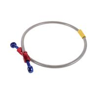 FOMIYES Durite D’embrayage Tressée pour Moto et Quad, Tuyau D’huile de Frein Hydraulique Résistant la Chaleur, Flexible de Frein Adaptable, Renfort Acier Haute Pression, Remplacement