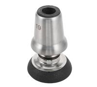 FOMIYES Embout de Béquille en Caoutchouc et Acier Inoxydable Articulé 19mm | Angle Réglable, Rotation, Remplacement Rapide, pour Seniors, Surfaces Urbaines et Établissements