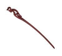 FOMIYES épingle à cheveux antique support d'haltère des bâtons présentoir fait maison de cheveux pour les femmes baguettes de cheveux bâtons de cheveux pour petits pains Bois Coffee