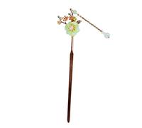 FOMIYES Épingle à Cheveux Baguette Chinoise Vintage Légère Solide Pompon pour Femmes Filles Style Rétro Chinois Chignon Accessoires Beauté Cheveux Cérémonies Quotidiennes