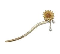 FOMIYES Épingle à Cheveux Femme Fleur avec Pompon Accessoire Mariage et Anniversaire Épingle Cheveux Fleur pour Chignons et Modernes