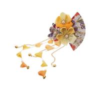FOMIYES Épingles à Cheveux Japonaises à Pompons Accessoires Kimono Floraux Pinces de Cheveux Traditionnelles Élégantes pour Femmes pour Événements et Rassemblements