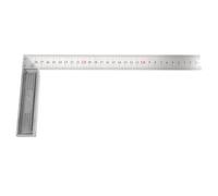 FOMIYES Équerre de Menuisier 300 Mm en Acier Inoxydable Renforcé, Règle de Traçage Multifonctionnelle pour Travail du Bois, Outil de Mesure Précis pour Angles Droits et Mise en Page