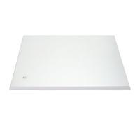 FOMIYES Étagère Verre Trempé pour Réfrigérateur Plaque de Séparation Bords Rabattus Facile à Installer Nettoyer