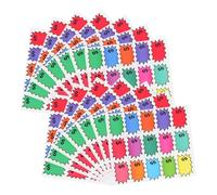 FOMIYES Étiquettes Adhésives Amovibles 180 Pièces Multicolores, Autocollants pour Prix de Détail, pour Vide-Greniers, Marchés et Panneaux de Solde