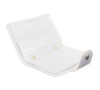 FOMIYES Étui Paquet à Plaques de Nail Art Taille Normale Bouton-pression Rangement Professionnel pour Gabarits D'ongles Pochette à Emplacements Multiples