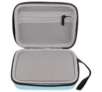 FOMIYES Étui pour Médiators de Guitare Portable Bleu en Eva Léger | Rangement Pratique, Format Compact, Style Chic et Fashion, pour Médiators de Basse et Guitare