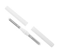 FOMIYES Fard à Paupières Liquide Long Forme de Cœur pour Femme Embout Double Silicone Tampon Outil de Maquillage