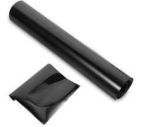 FOMIYES Feuille de Transfert Thermique Vinyle Htv Noir 30x100 Cm pour Vêtements Diy, Film de Sublimation Textile, Vinyle Thermocollant Professionnel pour Création Personnalisée