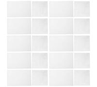 FOMIYES Feuilles Adhésives Thermocollantes Double Face 20 Pièces 197 X 197 CM Film Tpu Colle Textile Thermofusible Ruban Thermocollant pour Entoilage Couture Loisirs Créatifs