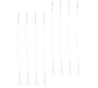 FOMIYES Fil à Fromage Inox 8 Pièces Trancheuse à Fromage Fil Manuel pour Couper Beurre et Jambon Outil Cuisine Multifonction pour Usage Maison et Restaurant Inclus