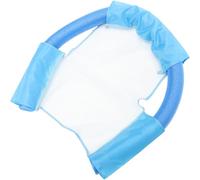 FOMIYES Filet de Chaise Flottante Piscine 150 Cm Bleu en Epe, Flottabilité Élevée, Chaise Longue Natation pour Adultes et Garçon et Filles, Accessoire de Détente Aquatique et Aide