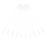 FOMIYES Fils à Fromage en Inoxidable 10 Pièces 14,5 Cm - Outil à Couper le Beurre Fromage - Fil de Coupe de Rechange pour Trancheuse Accessoire la Cuisine pour Beurre et Jambon