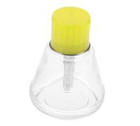 FOMIYES Flacon Pompe Vide Verre Transparent Bouteille Distributeur pour Dissolvant Vernis à Ongles