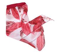FOMIYES Foulard Ethnque Large En Coton Doux Pour Femmes, Turban Chimio Léger Et Respirant, Bonnet Couvre-chef Protecteur Spa Maquillage Sommeil, Taille Unique Couleur Rouge Lie De Vin