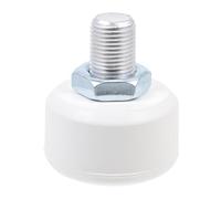 FOMIYES Frein Réglable pour Patins à roulettes Butée en Caoutchouc Haute Élasticité Compatible Quadruple Accessoire de Freinage Résistant à L’Usure Blanc 1 Pièce pour Roller et