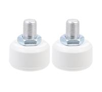 FOMIYES Freins Réglables en Caoutchouc pour Patins à roulettes, Lot de 2 Butées Adaptées aux Patins Quad pour Débutants en Patinage